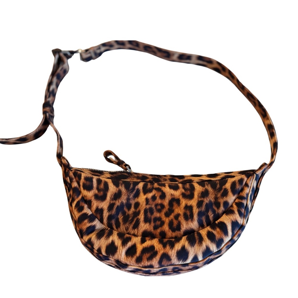 Zara Leopard Print Crossbody Bag